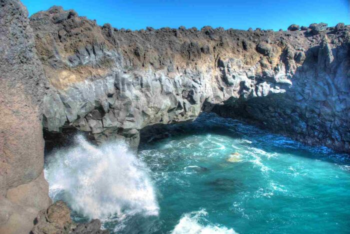 hervideros de lanzarote