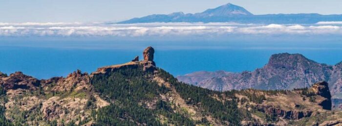 el roque nublo en gran canaria
