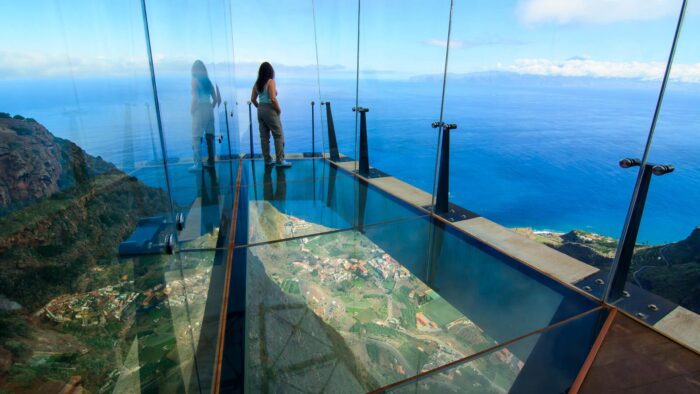 mirador de Abrante en la isla gomera